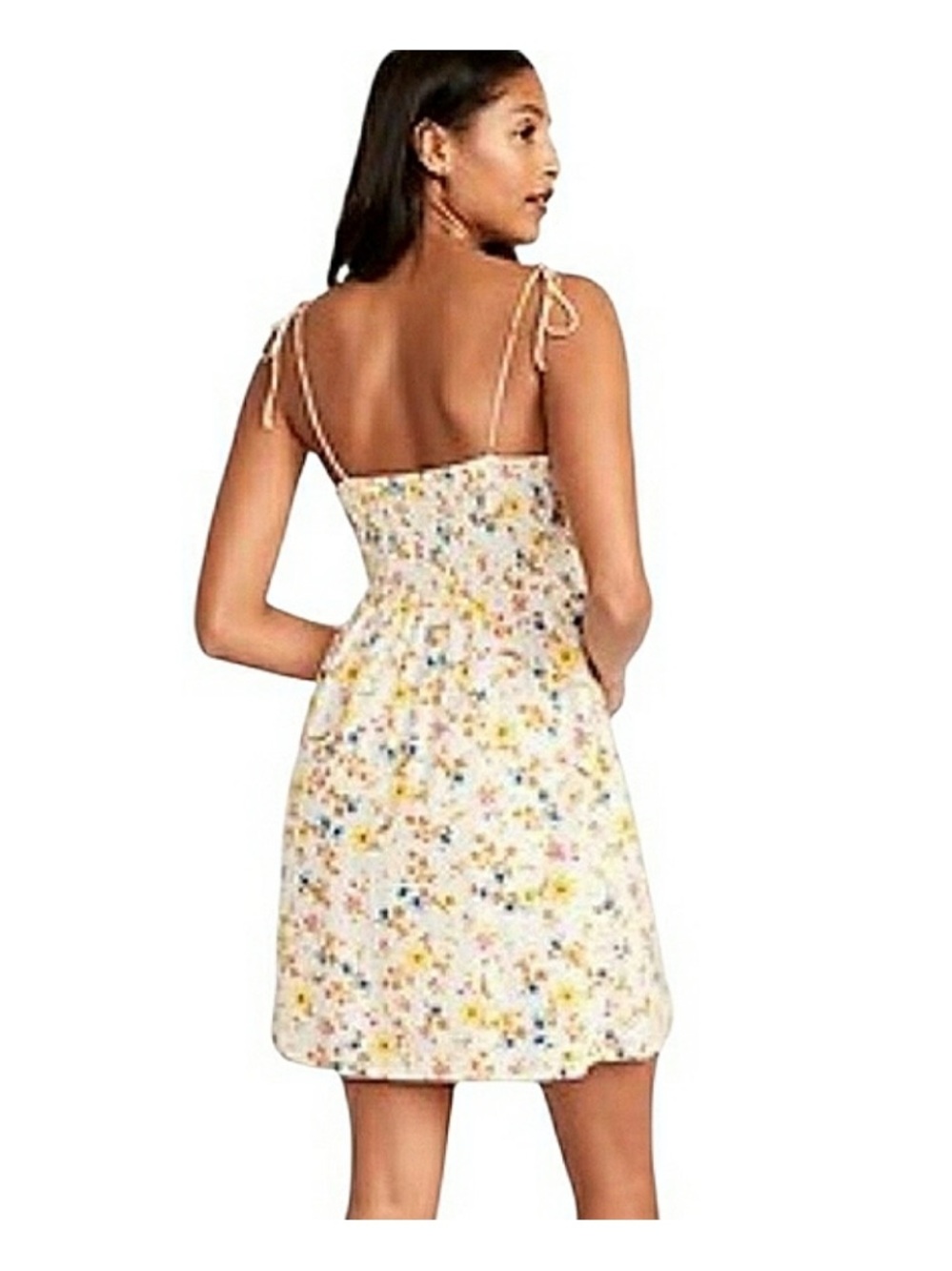 NWT, Old Navy Fit & Flare Tie-Strap Linen-Blend Floral
Mini Dress - Size 3X - Picture 3 of 12